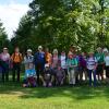 Gruppenfoto eine Wandergruppe der Bundeswandertage 2022 (Juni)