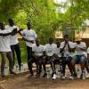 Jugendliche beim Workshop in Gambia